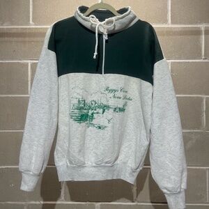 SOLD: Vintage Canada Pullover Quarter-zip